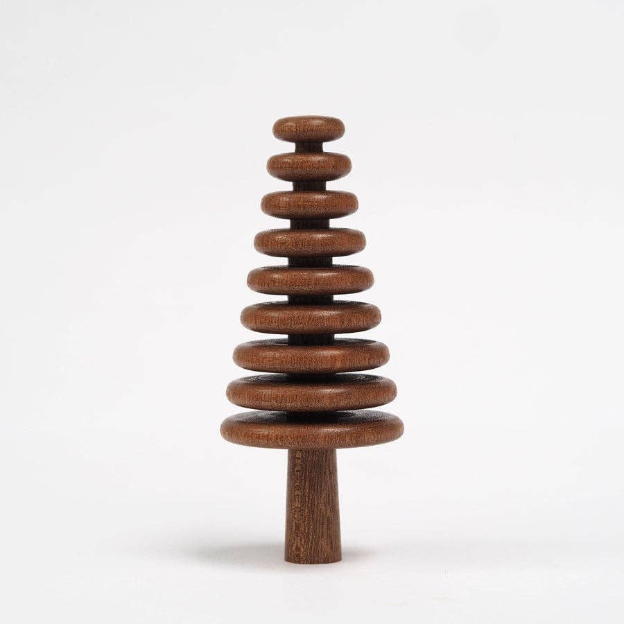 Fern - Hand made wooden table top tree ornaments