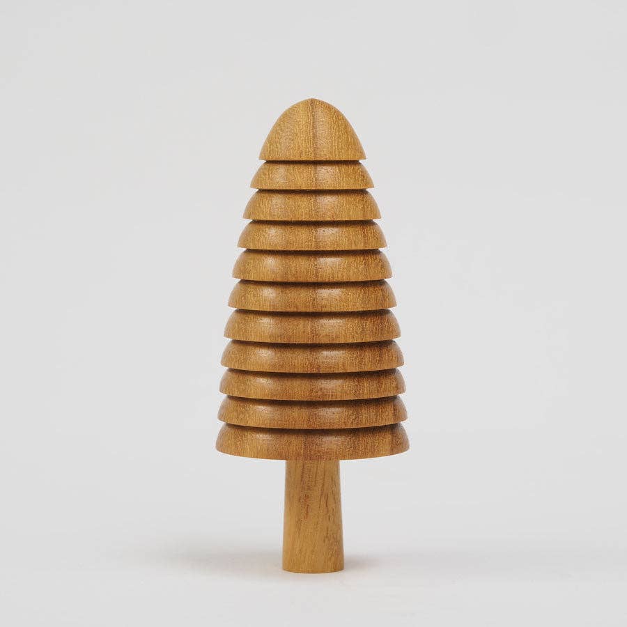 Shell - Hand made wooden table top tree ornament