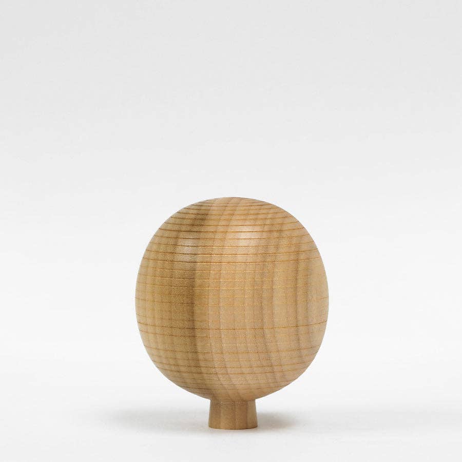 Contour - Hand made wooden table top tree ornaments