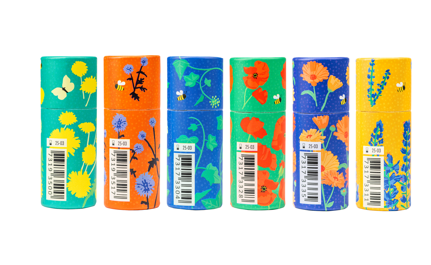 Lip balm - Lemon and honey - in paper package