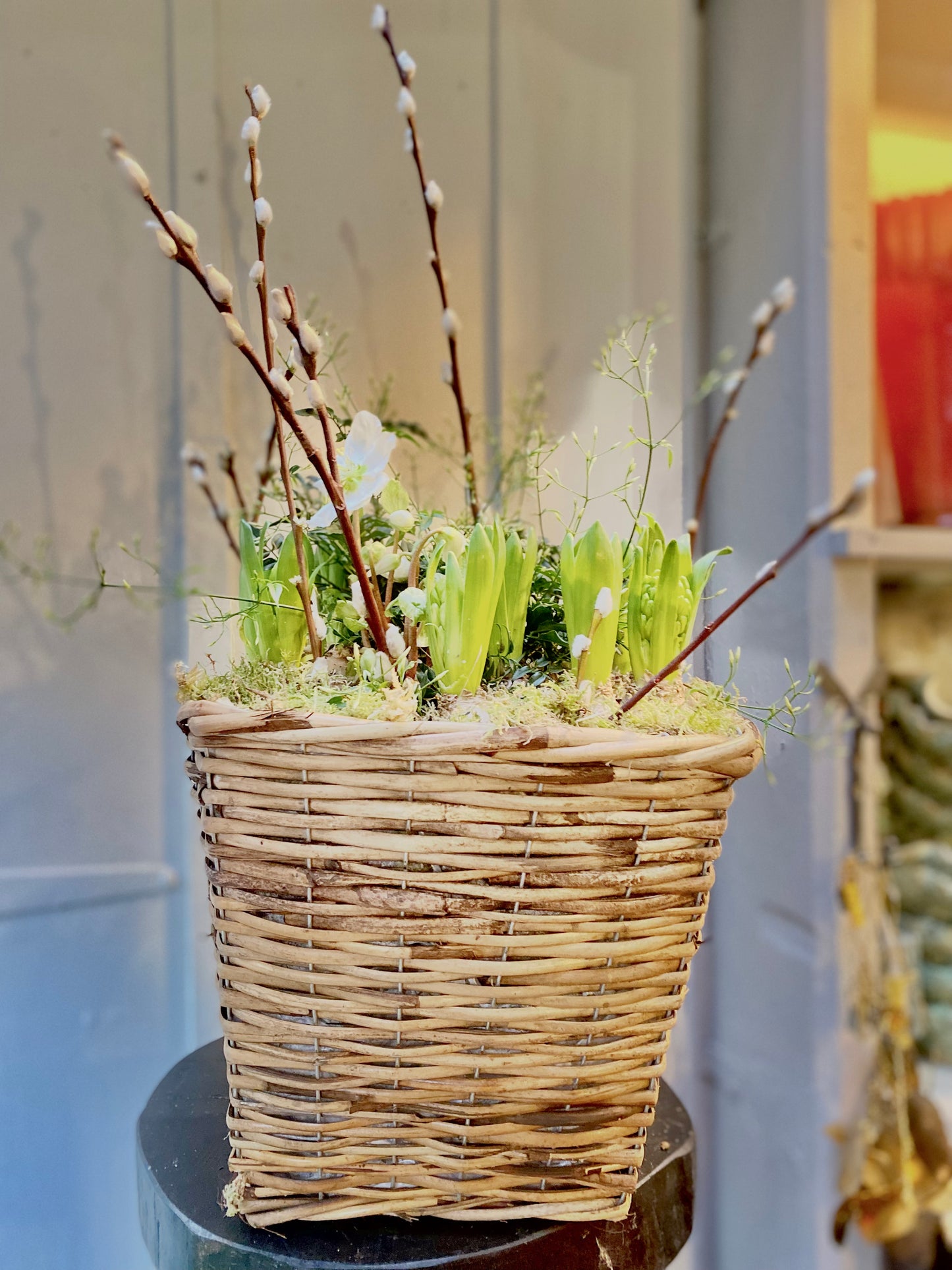 Winter garden Basket -tall - limited stock