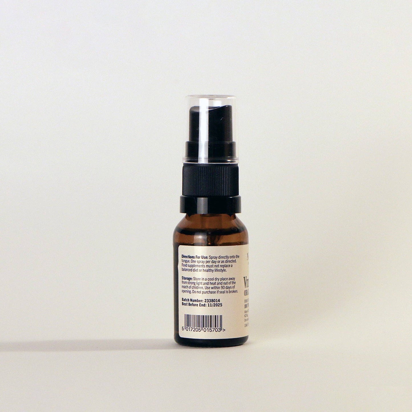 Napiers Vitamin D3 (25mcg) & K2 (50mcg) Spray 15ml