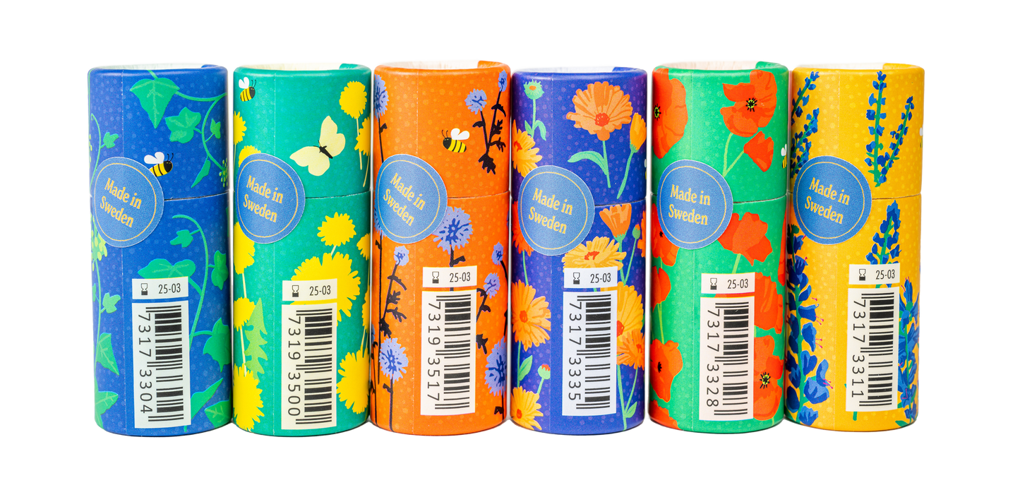 Lip balm - Lemon and honey - in paper package