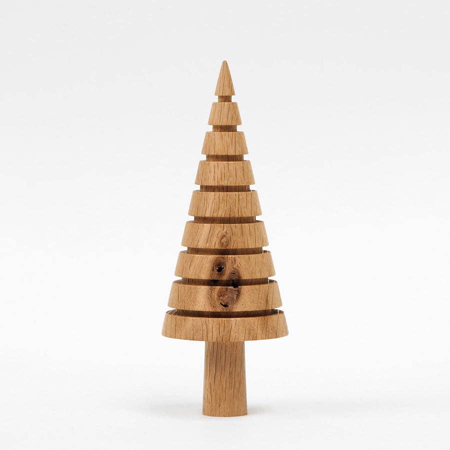 Slice - Hand made wooden table top tree ornament