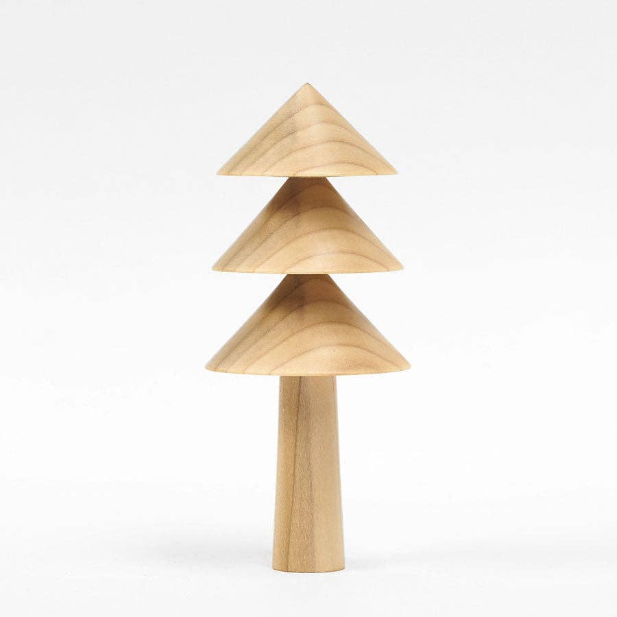 Jungle - Hand made wooden table top tree ornament