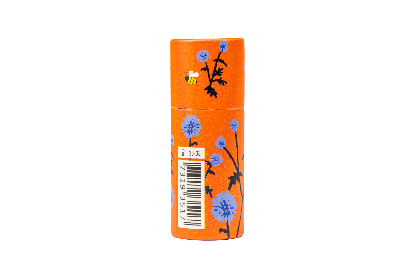 Lip balm - Orange - in paper packaging