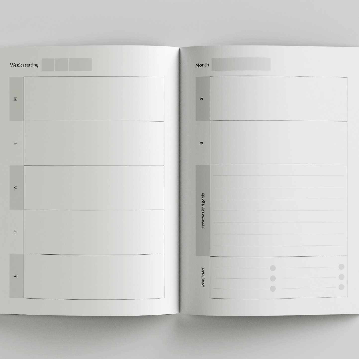 Undated Weekly Planner (A5), Seventies Series 6, Re-Editions Collection (Volume 1)
