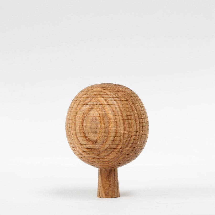 Contour - Hand made wooden table top tree ornaments