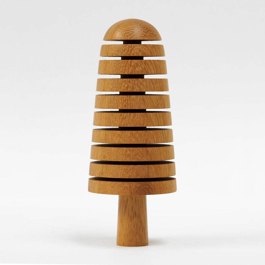 Comb - Hand made wooden table top tree ornaments