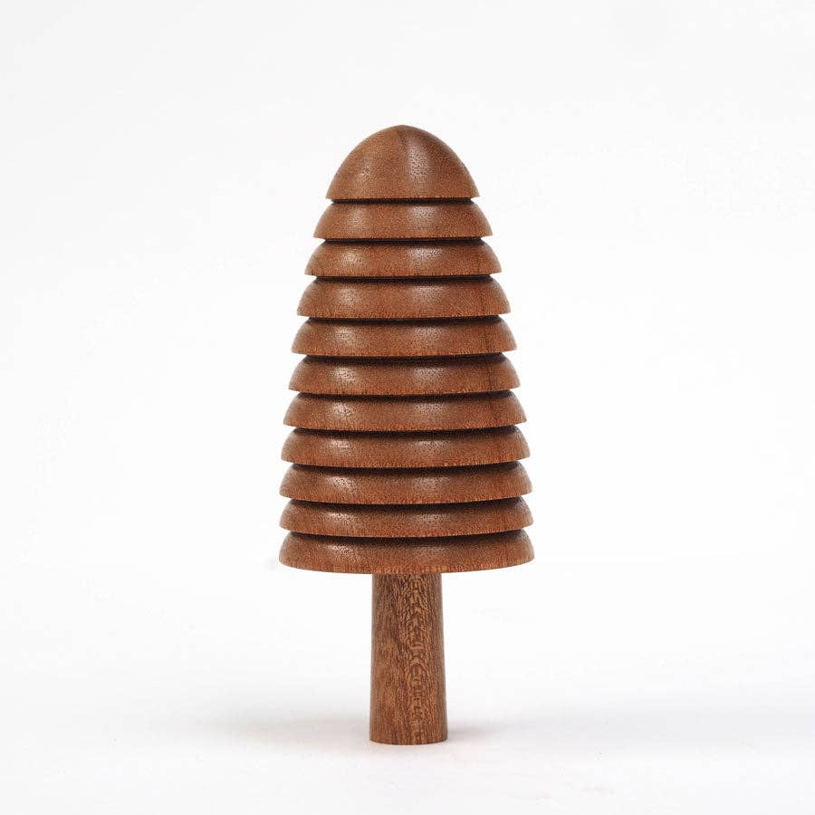 Shell - Hand made wooden table top tree ornament