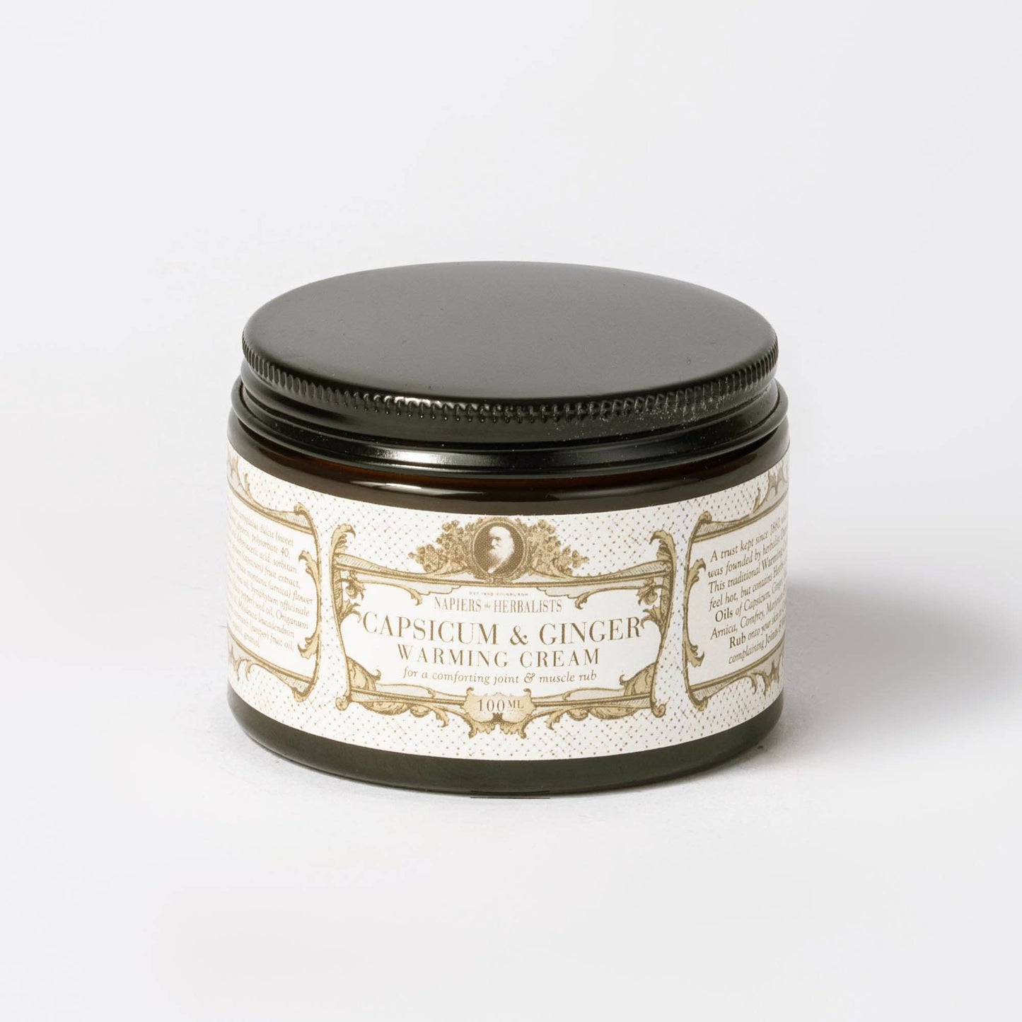 Napiers Capsicum & Ginger Warming Cream: 100ml