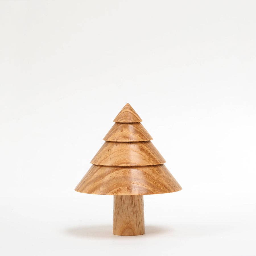 Shrub - Hand made wooden table top tree ornament