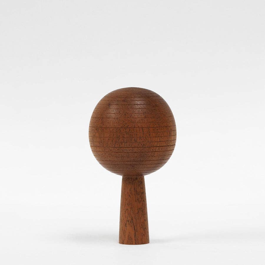 Contour - Hand made wooden table top tree ornaments