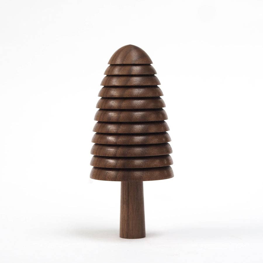 Shell - Hand made wooden table top tree ornament