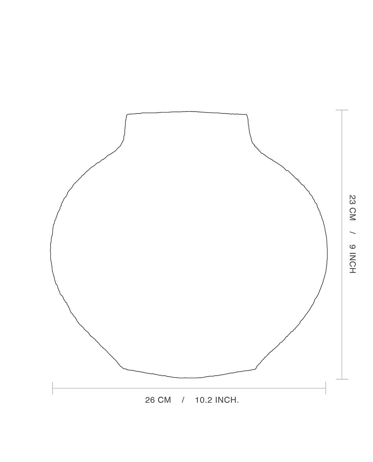 Ceramic Vase ‘Rounds Pattern