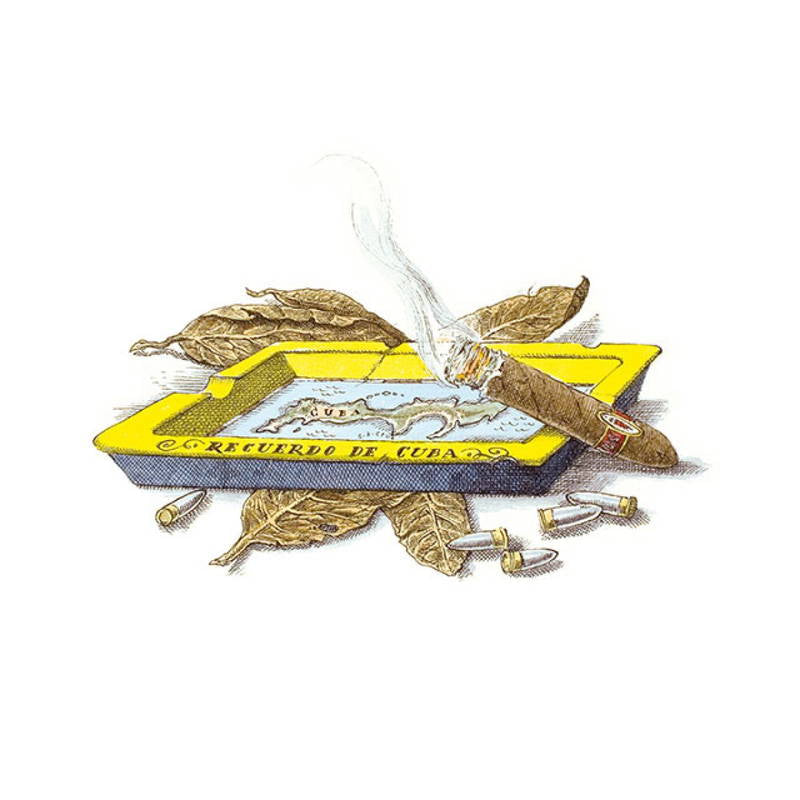 Trudon Candle - ERNESTO - Leather and Tobacco