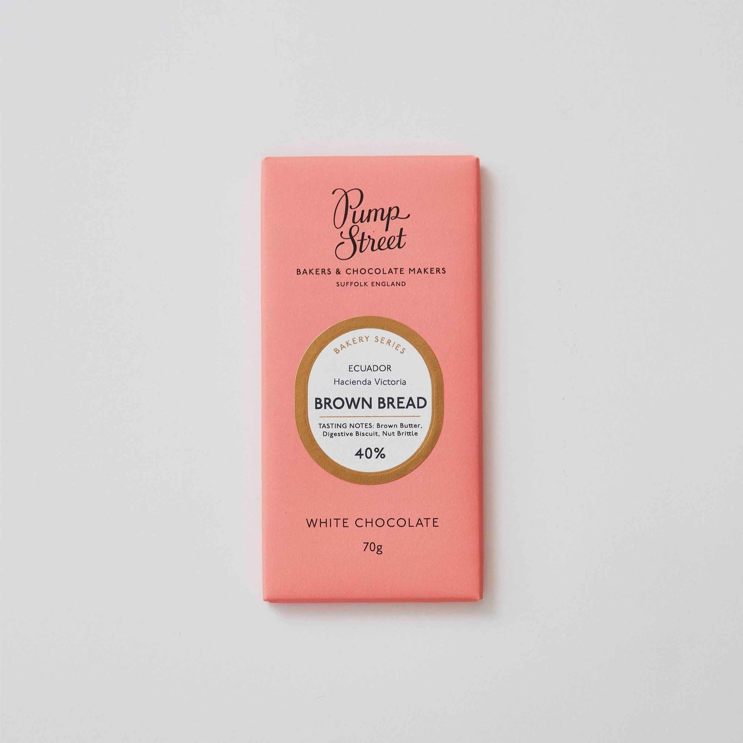 Brown Bread 40%. TASTING NOTES: Brown Butter, Digestive Biscuit, Nut Brittle