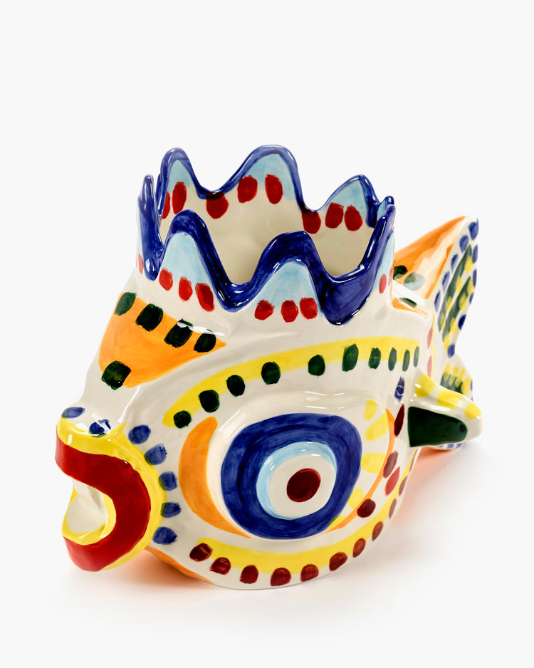 Queen Fish - Vase 01 mix Sicily