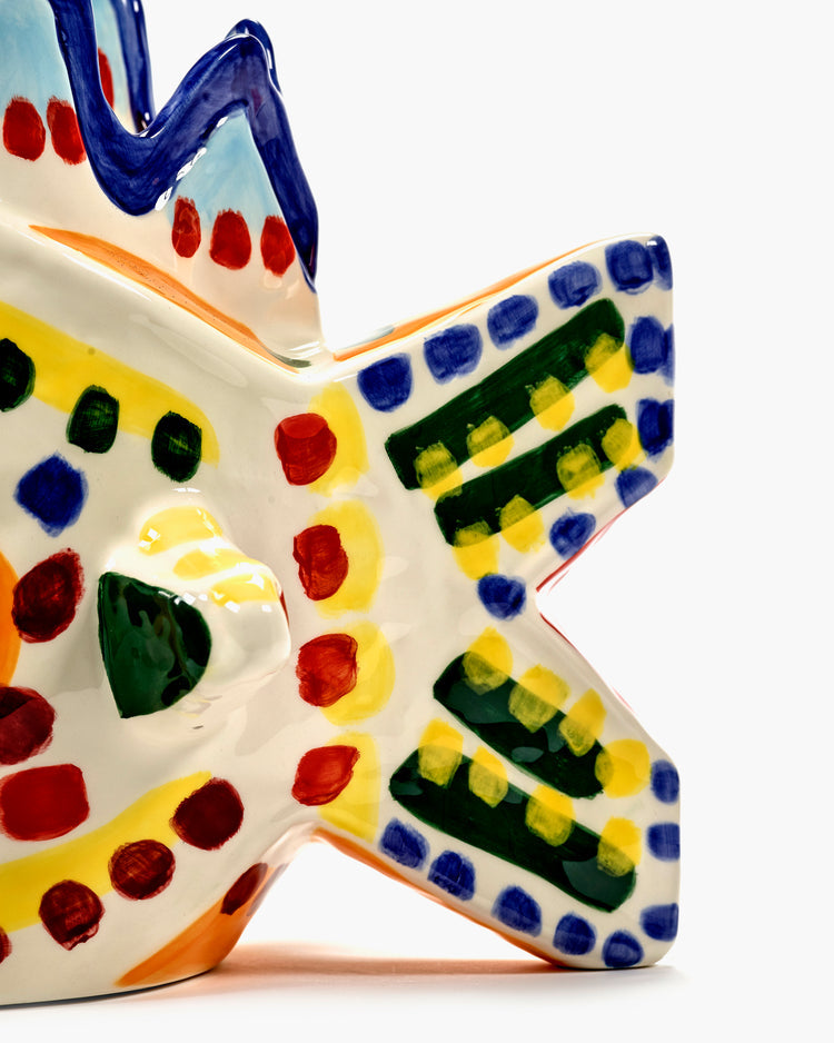 Queen Fish - Vase 01 mix Sicily