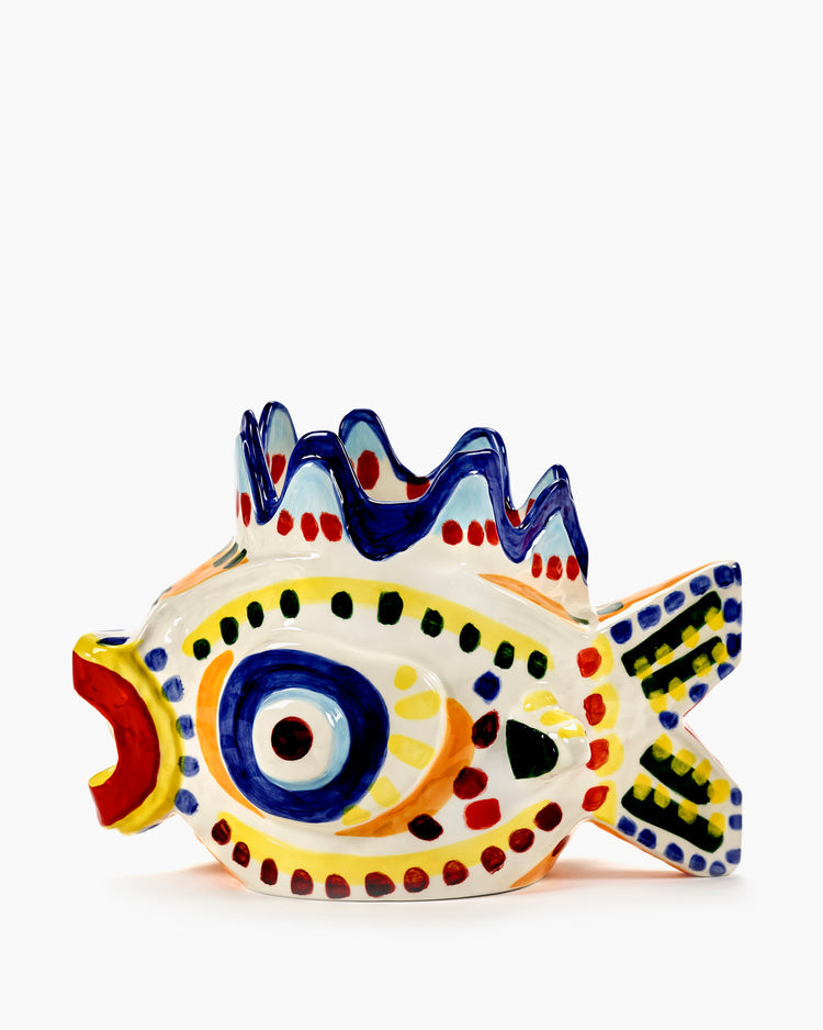 Queen Fish - Vase 01 mix Sicily