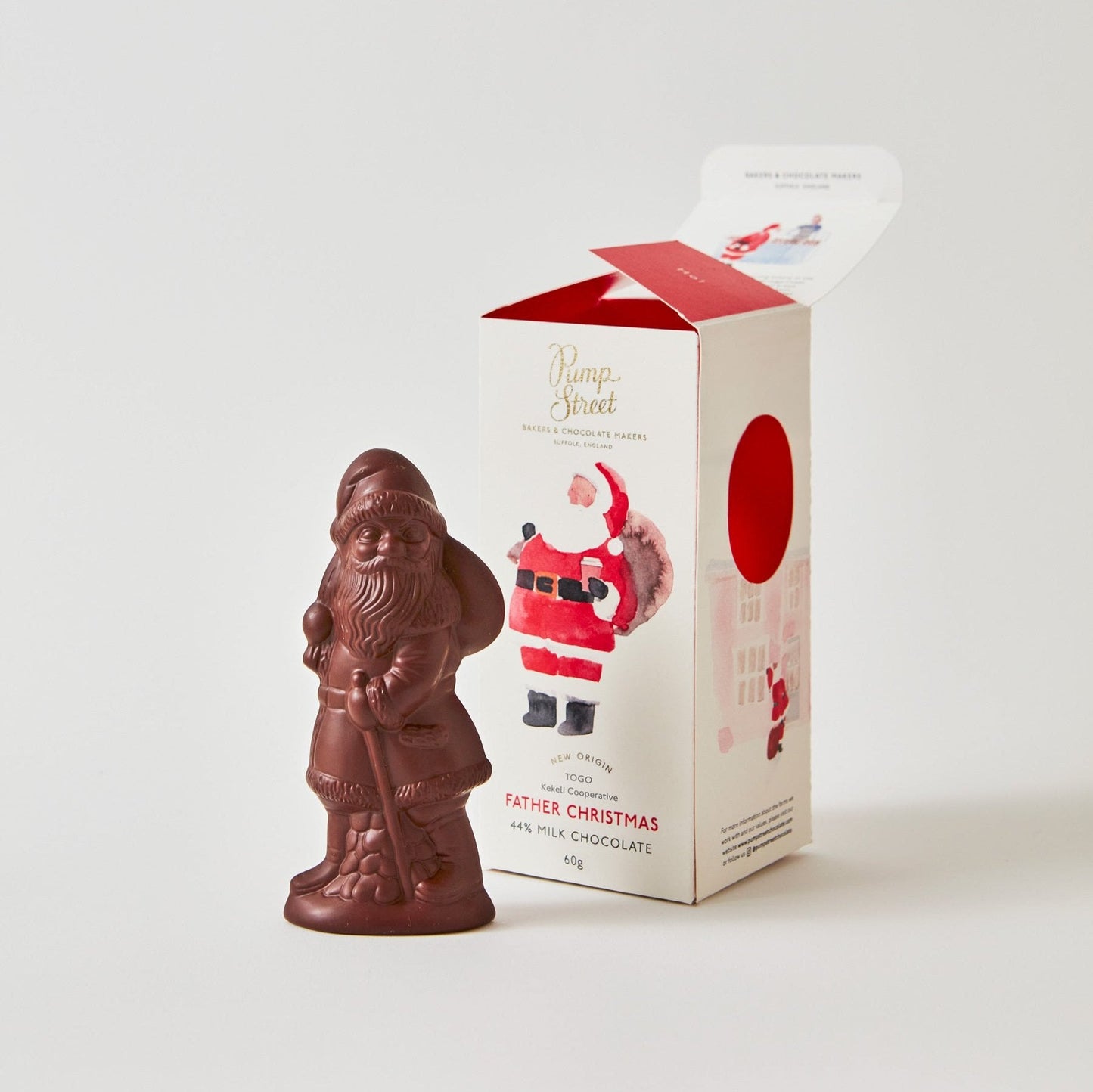 Chocolate Father Christmas Figure - Togo Swiss Milk