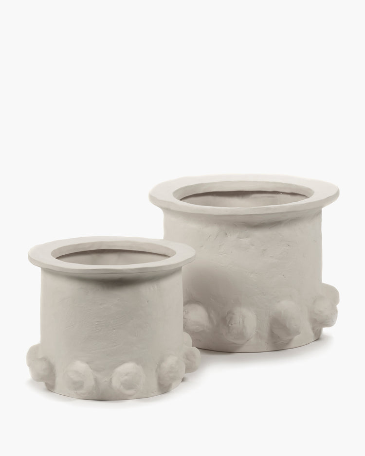 Flower Round Pot Bauble Molly - Medium