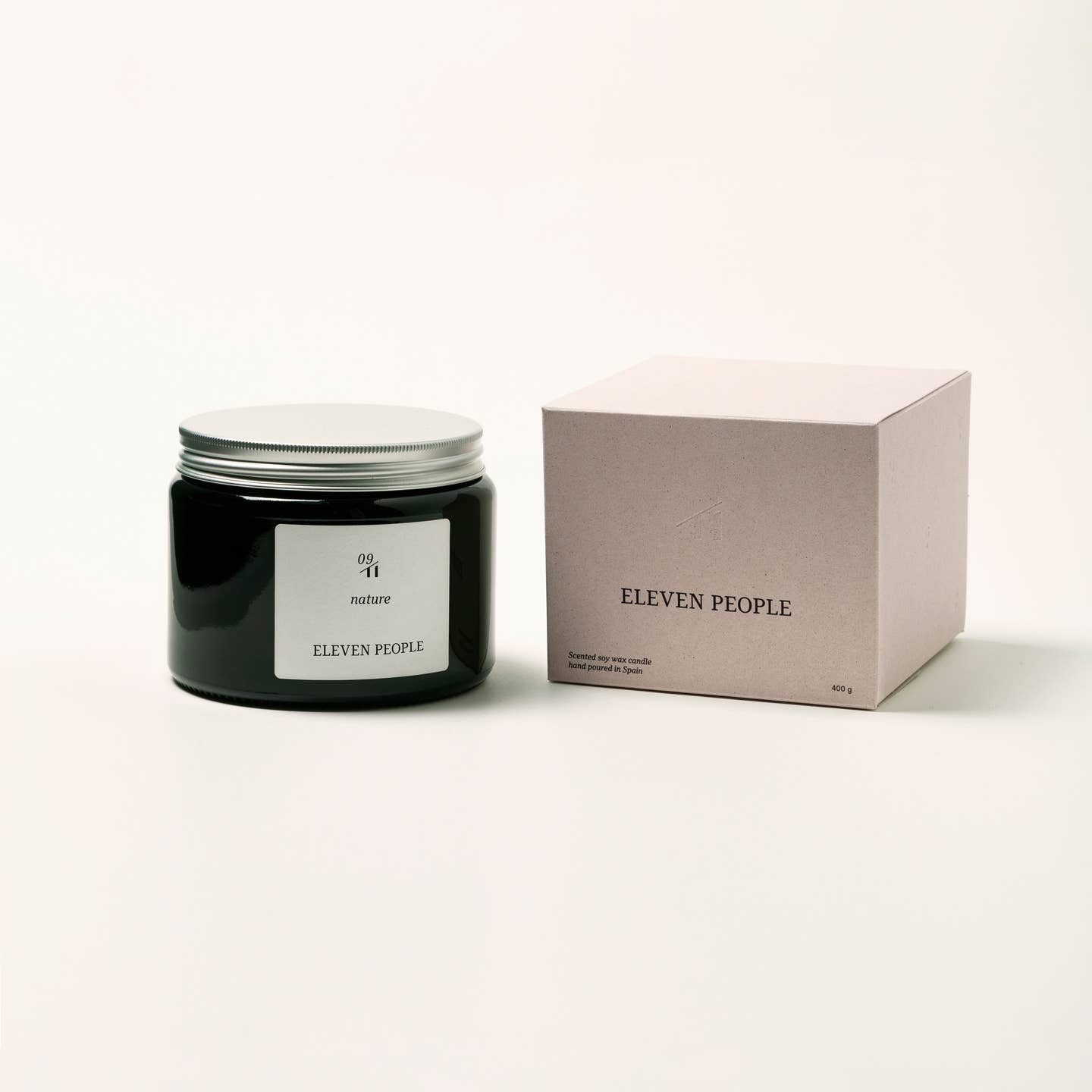 09 Candle Nature Green Foliage, Purple Fig and Amber: Large