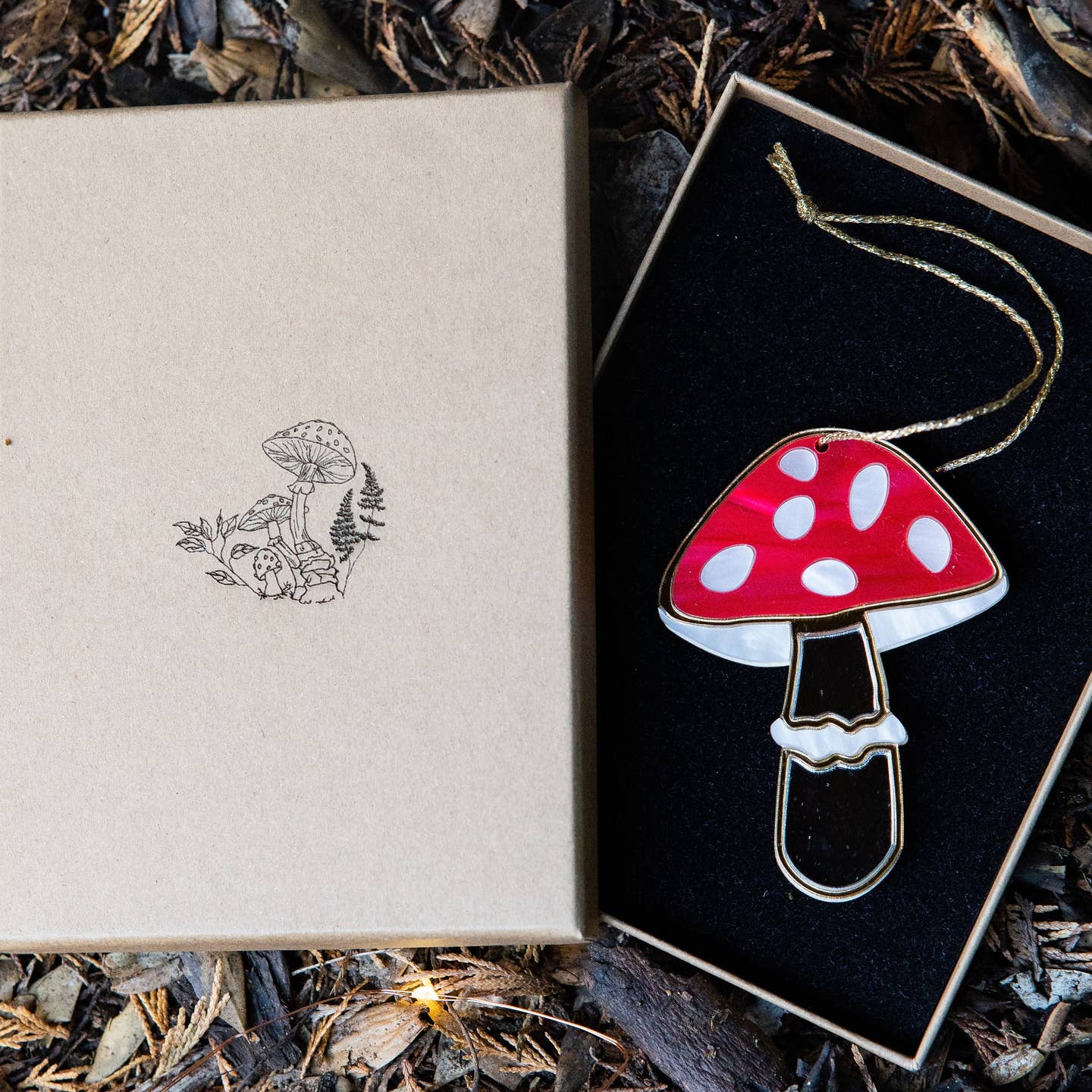 Fly Agaric Mushroom Ornament