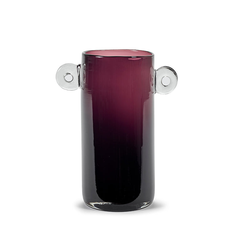 Aubergine Wind & Fire Vase