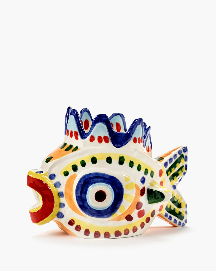 Queen Fish - Vase 01 mix Sicily