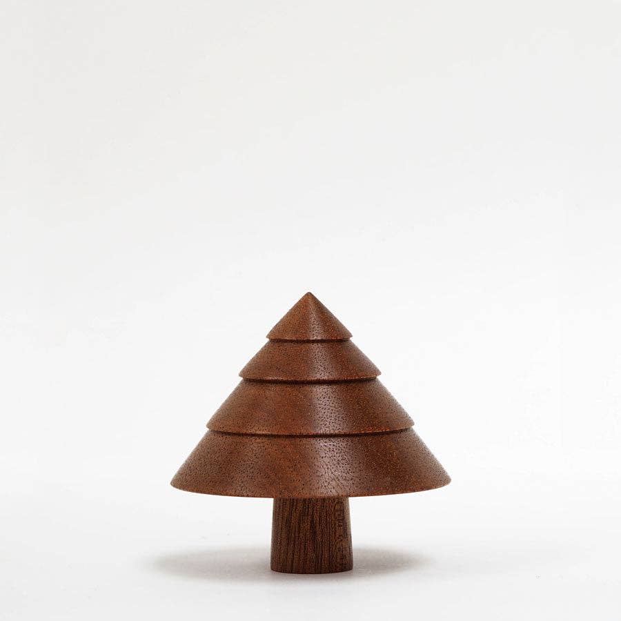 Shrub - Hand made wooden table top tree ornament
