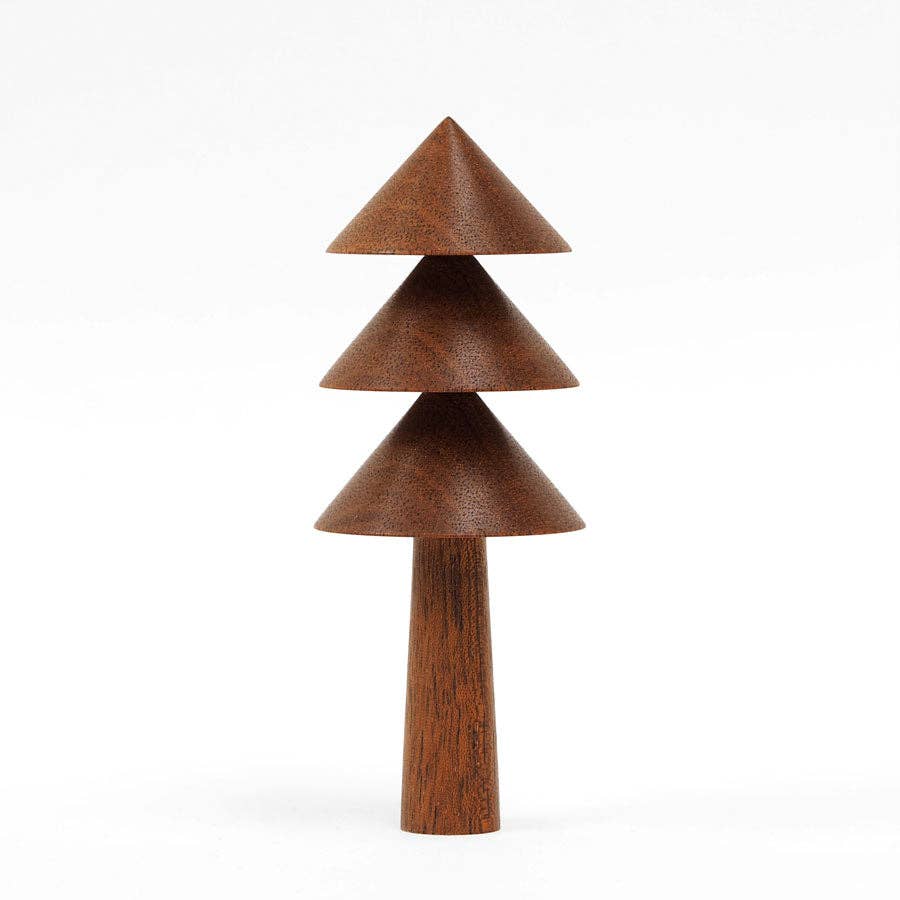 Jungle - Hand made wooden table top tree ornament