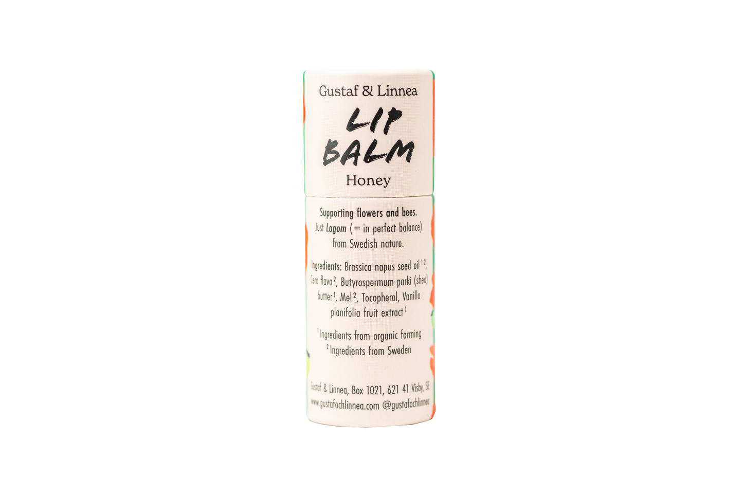 Lip balm - Honey - in paper package