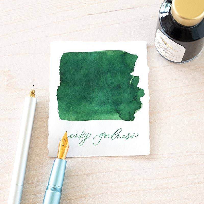 Fountain Pen Ink - New Forest Green