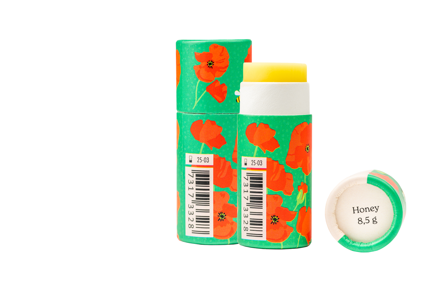 Lip balm - Honey - in paper package