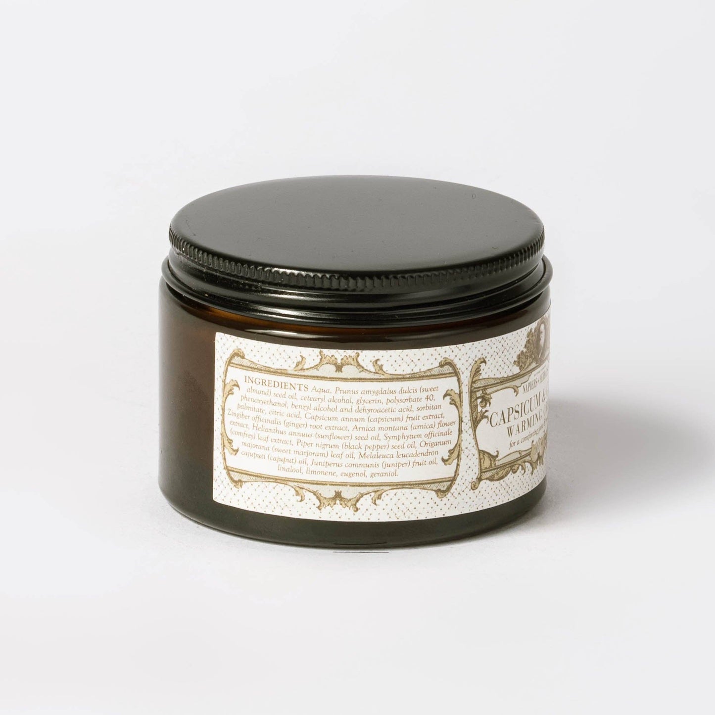 Napiers Capsicum & Ginger Warming Cream: 100ml