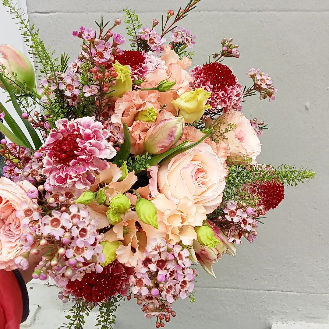 Scabiosa spontaneous bouquet