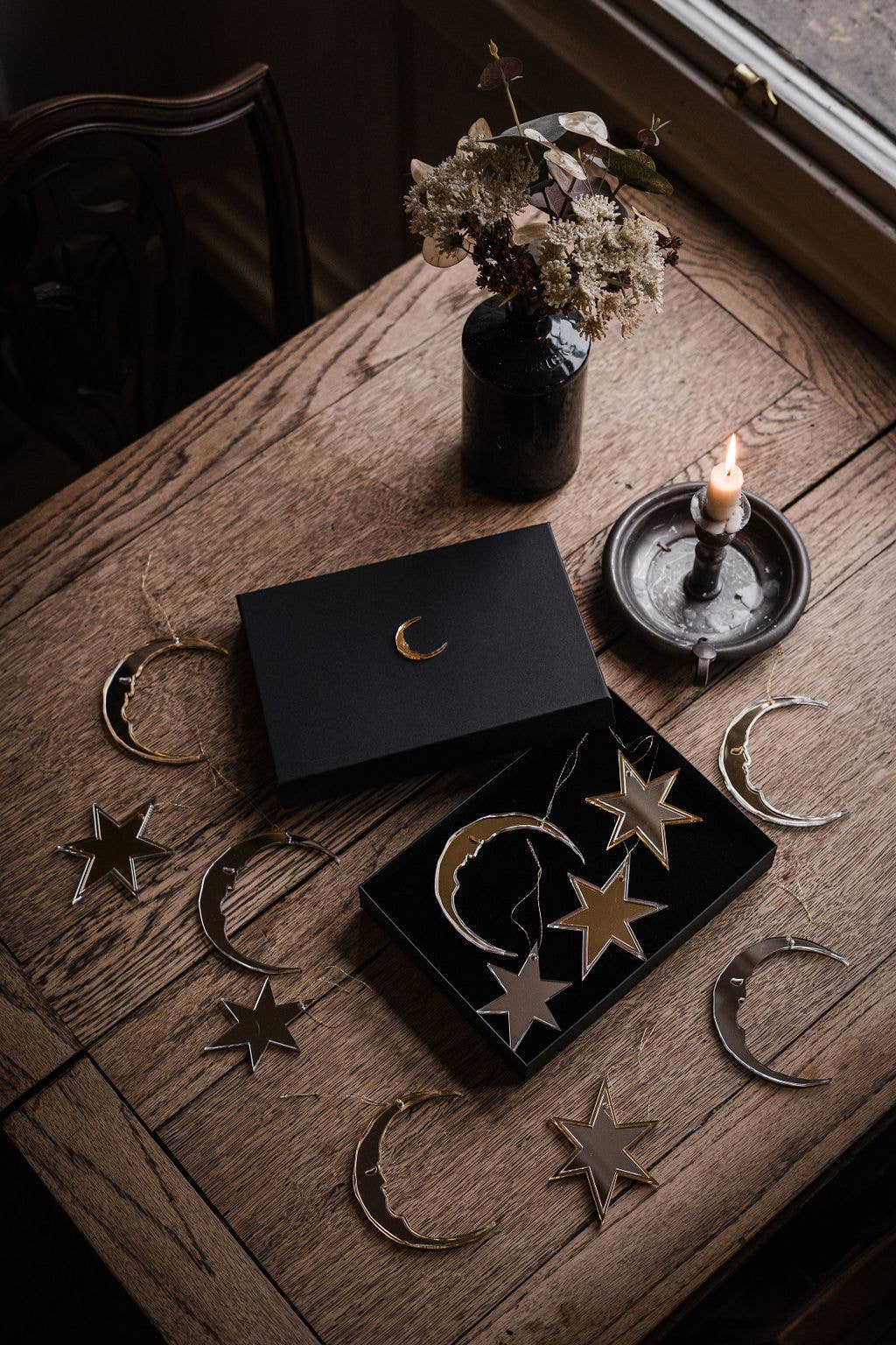 Celestial Christmas Ornament Set