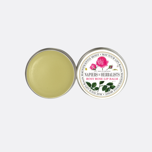 Napiers Rosy Rose Lip Balm: 15ml