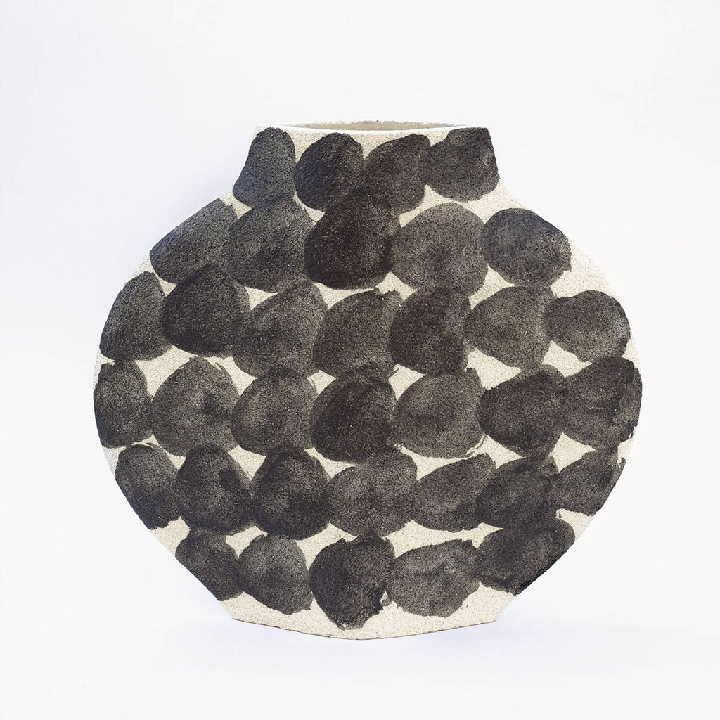 Ceramic Vase ‘Lune [M] - Dots