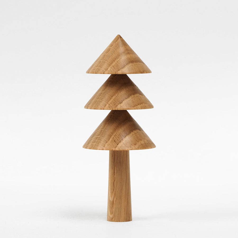 Jungle - Hand made wooden table top tree ornament