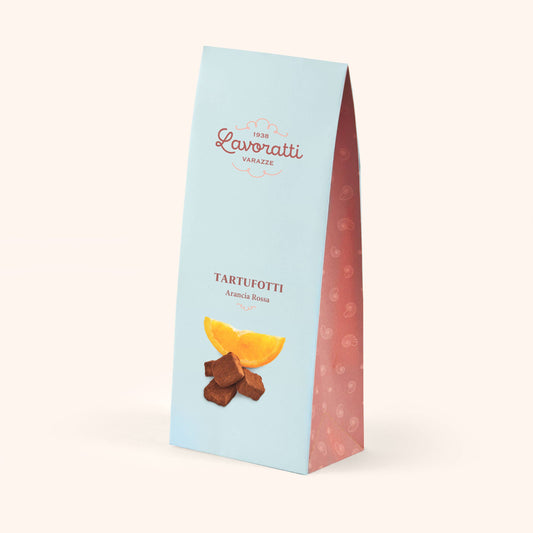 Truffles sprinkled with cocoa and Sicilian Red Orange 200g