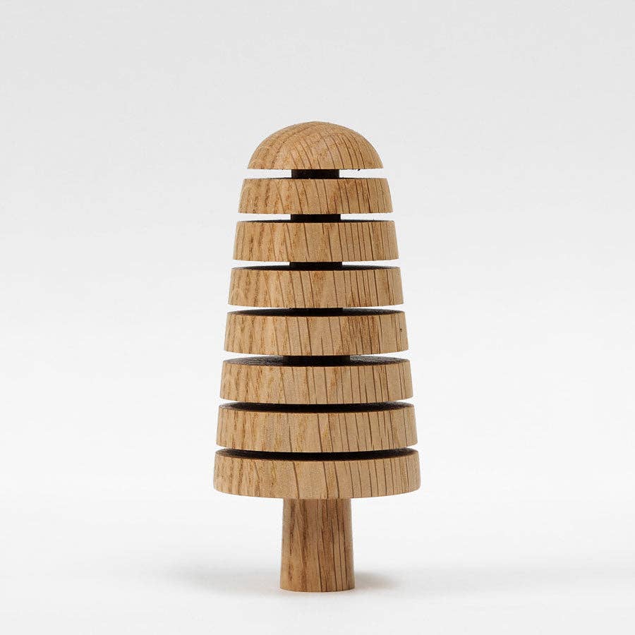 Comb - Hand made wooden table top tree ornaments