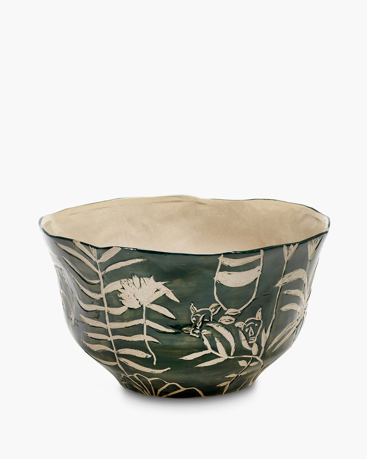Flowerpot  large green - beige collection Flower pots & planters by Studio Terres de Rêves by Axelle Delhaye (Copy)