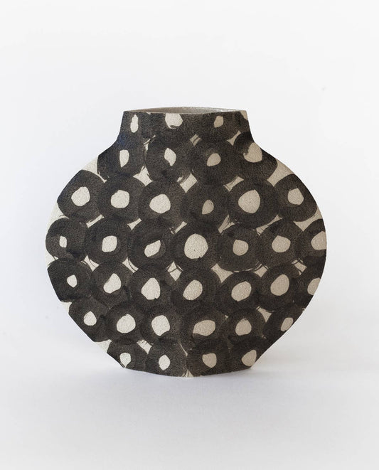 Ceramic Vase ‘Rounds Pattern