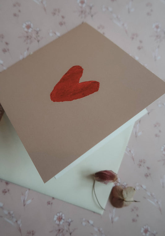 Love / Folded Card