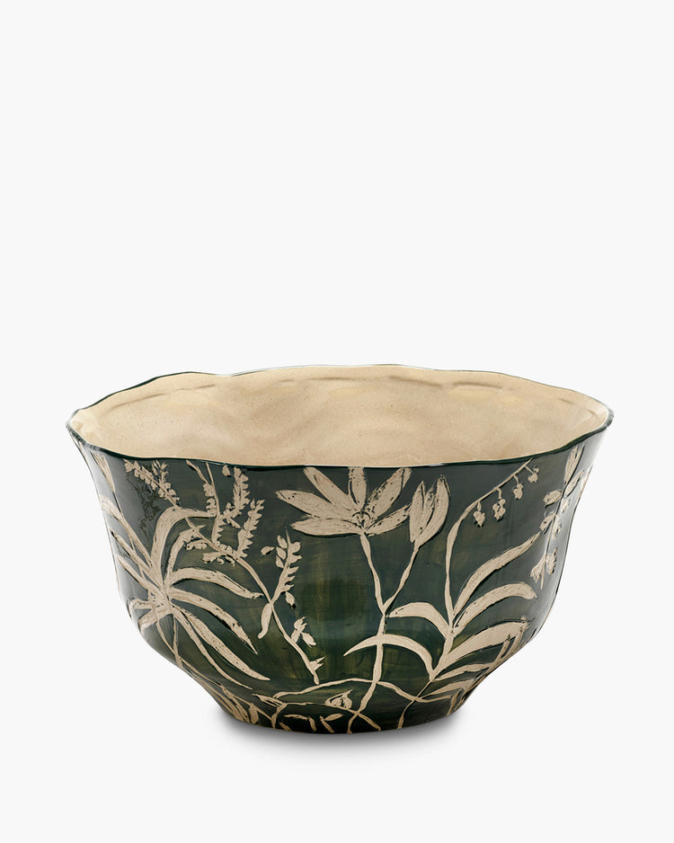 Flowerpot  large green - beige collection Flower pots & planters by Studio Terres de Rêves by Axelle Delhaye (Copy)