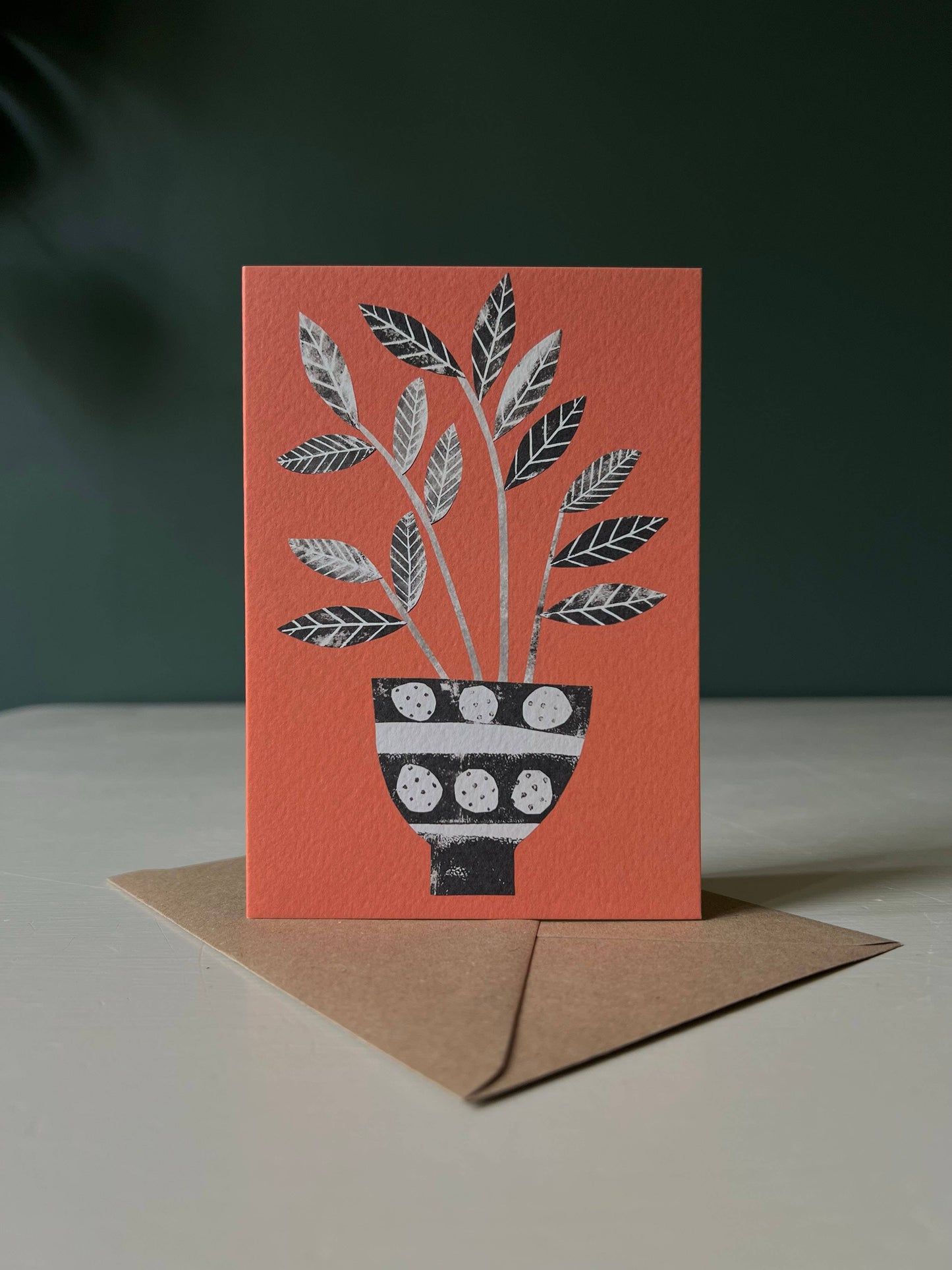 ZZ Plant Greeting Card