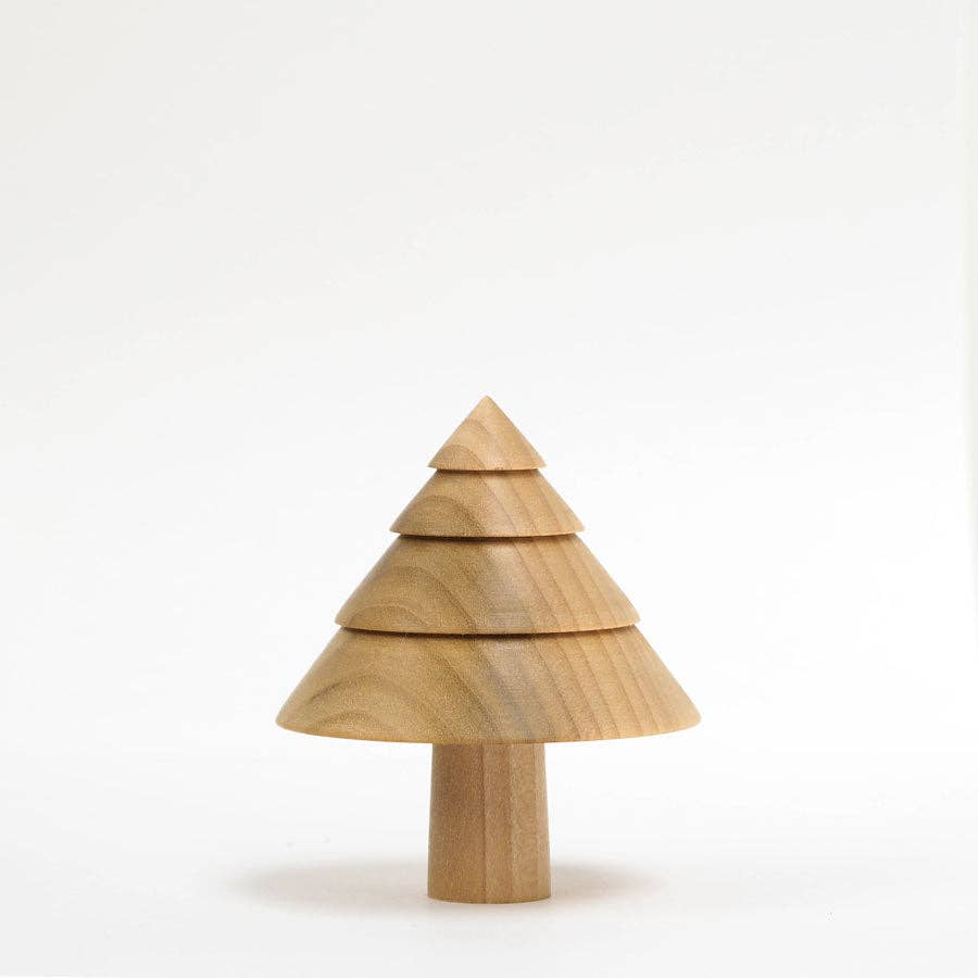 Shrub - Hand made wooden table top tree ornament