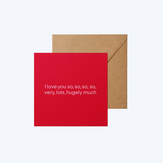 Lovebug — Valentine's Edit — Greeting Card